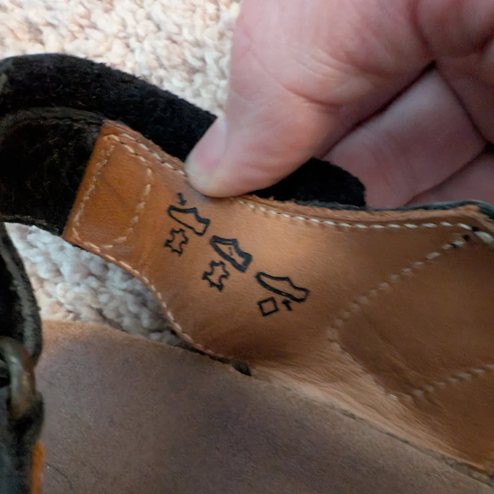 Leather Strap Sandals From Waldviertler